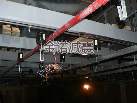 浙江嘉興凌公塘主題公園ZTY型吊架減振器安裝實例