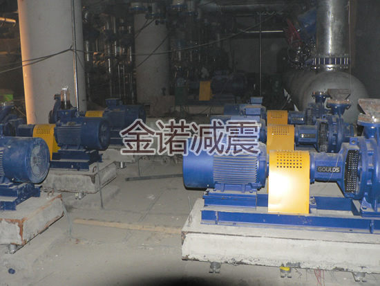 海爾綠城JB型彈簧減振器安裝實例