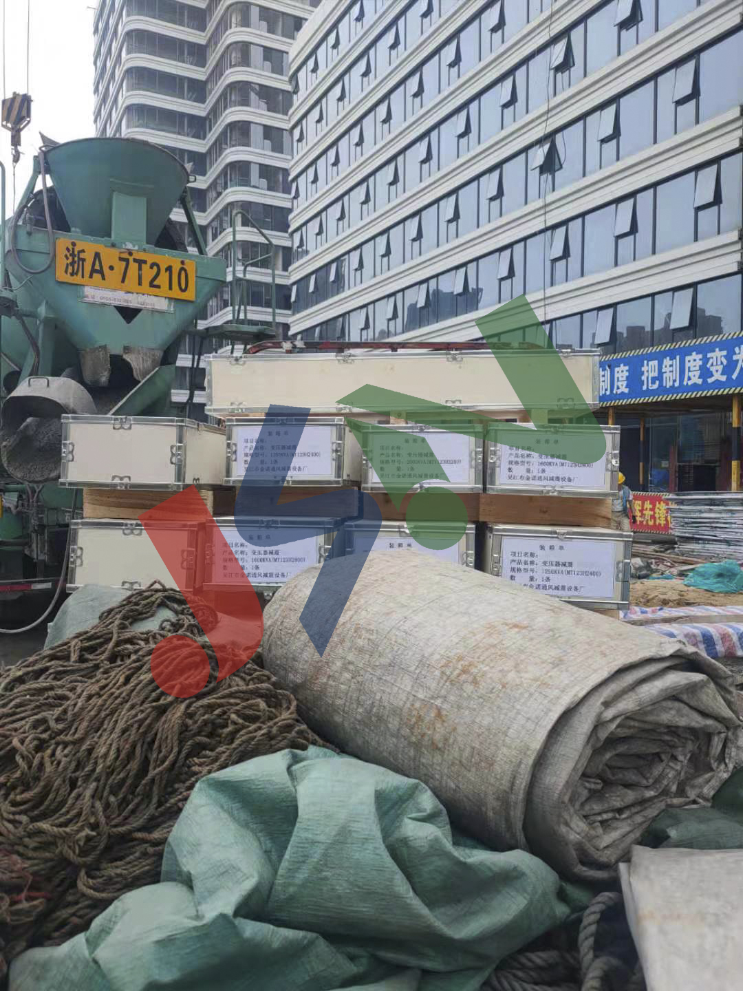 金諾減振器上海虹橋國(guó)家會(huì)展中心變壓器減振改造工程項(xiàng)目